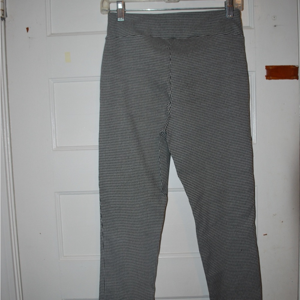 Jules & Leopold Black and White Straight Leg Pants